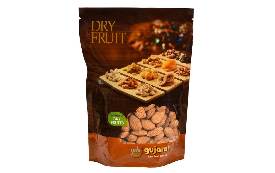 Gujarat Dry Fruit Stores California Almond Regular    Pack  250 grams